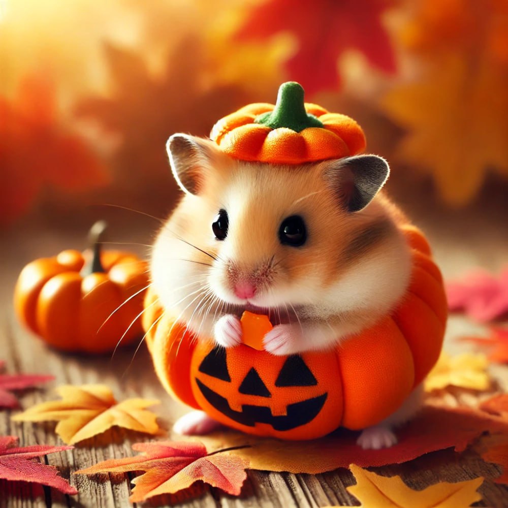 Pumpkin Hamster 4